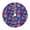 Velcro, variant on Lukts Rainbow Snowflakes Print Color Life Christmas Tree Skirt, Winter Holiday Tree Mat Decoration ,Can be Used as A Shawl-48"