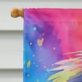 thumbnail image 3 of Old English Sheepdog Hippie Dawg House Flag 28 in x 40 in, 3 of 7