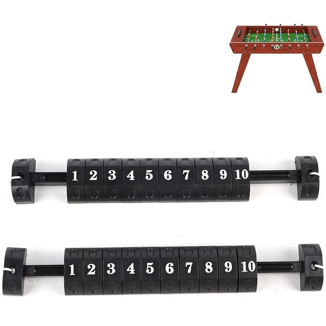 HUGFEGWE 2 Pcs Compteurs de Score de Table, Unité de Score Universelle pour Football, Pièce de Rechange pour Air Hockey, CA919-70391