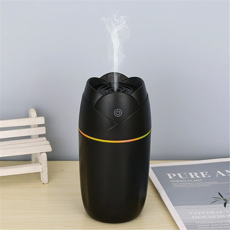

ESULOMP USB Humidifier Home Bedroom Office Car Desktop Humidifier Colorful Led Lights