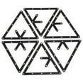 thumbnail image 3 of Porte-Balles Triangle Noir pour Table de Billard Ensemble d'Accessoires, 3 of 7