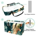 thumbnail image 4 of Hippocampus Large Capacity Reusable Foldable Oxford Cloth Tote Bag Cube Organizer Collapsible Bucket, 4 of 7