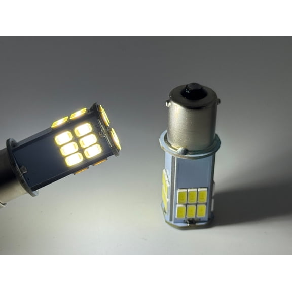 Rebaydo 2pcs 1129 6V LED Bulb 30 SMD (Color:White 6000K;)