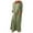 Green, variant on Meichang Cotton Linen Summer Dresses for Women 2024 Vacation Dresses Solid Crew Neck Long Sleeve Maxi Dresses Oversized Loose Fit Work Dresses with Pockets Green XXXL
