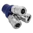 thumbnail image 1 of Quick Fittings, Pneumatic Connector Widely  Reliable Firmly Fixed Anti Leakage Quick Installation  for Air Hose, 1 of 7