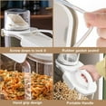 thumbnail image 2 of 1 Piece Cereal Containers Storage, 2.8L/95oz Airtight Large Dry Food Storage Containers with Pouring Spout Measuring Cup for Snacks Grain Rice,BPA Free Dispenser Plastic Bin, 1PC, 2 of 6