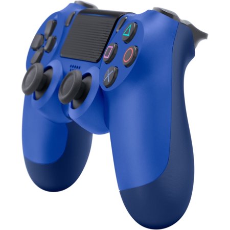 SonyPlayStation 4 Controller DualShock, SonyPSt 4 Wireless Gamepad Bluetooth with Headphone Jack and Touch Pad, Blue Wave