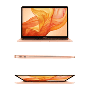 Restored Apple MacBook Air 13.3 inch Laptop - Gold, M1 Chip, Built for Apple Intelligence, 8GB RAM, 256GB storage