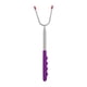 thumbnail image 2 of 2xBarbacoa Carne Tenedor Portátil Metal Metal Kebab Pinchos Camping Cocina Picnic Violeta, 2 of 8