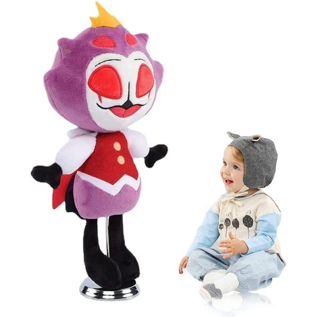 Helluva Boss Plush - Helluva Boss Season 2 Plush, Anime Helluva Boss Blitzo/Moxxie/Millie/Loona/Stolas Plushies Dolls, King Owl House Plush Helluva Boss Stuffed Plush Pillow for Halloween Kids Gift Xishao Juguetes