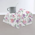 thumbnail image 6 of KLL Rose Flower B Ultra Absorbent & Soft Hand Towels for Bath, Hand, Face, Gym and Spa-27.5x16in, 6 of 7