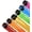 Multicolor, variant on KastLite Fluorescent Multicolor Light Bulbs, Impact Resistant (6 Pack)