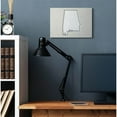 thumbnail image 2 of Stupell Industries Alabama Home State Map Neutral Print Design Canvas Wall Art by Daphne Polselli, 2 of 2