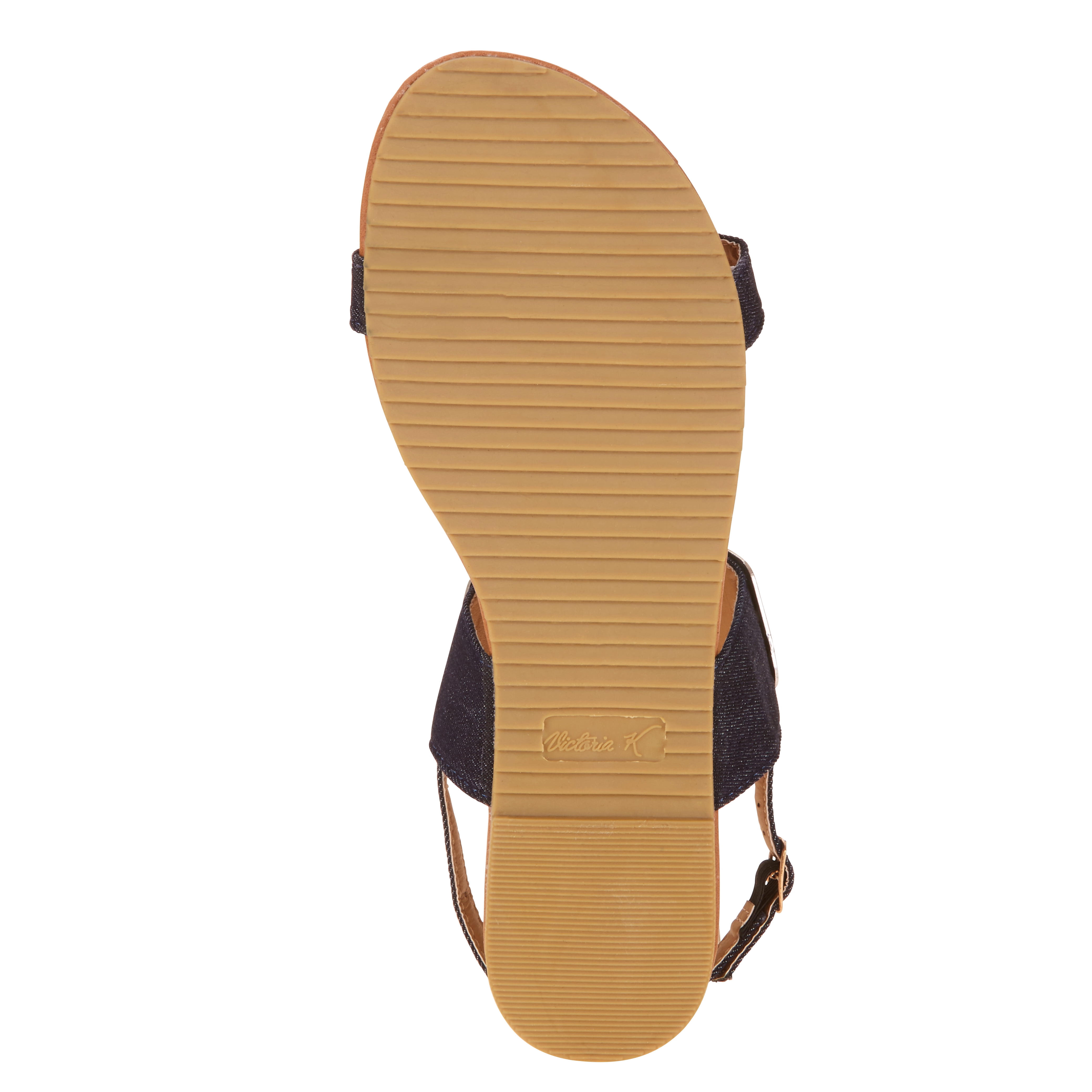 Victoria K Women's Gold Cuff Fashion Sandals