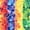 Yellow Blue, variant on Manfei Ink Rainbow Twin Comforter Sets, Neon Leopard Print Bedding Set, Black Pink Orange, Black Reversible, 2 Pieces, 1 Comforter and 1 Pillowcase