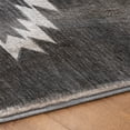 thumbnail image 5 of Addison Rugs Dream Shag Premium Machine Washable Transitional Aztec Midnight Rectangle Rug, 9' x 12', 5 of 8
