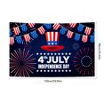 thumbnail image 3 of luoshd Independence Day Decorations Congratulations Independence Day Banner Holiday Party Decorations Hanging Flags Patriotic Decorations Photo Backdrops, 3 of 7