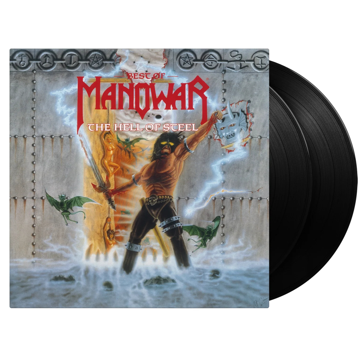 Manowar - Hell Of Steel: Best Of - 180-Gram Black Vinyl - Music & Performance