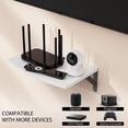 thumbnail image 2 of Wooden Floating Shelf/Projector Shelf/Modem Shelf/Router Shelf/Cable Box Wall Mount/Router Wall Mount, Projector Wall Mount Floating with Cable Ties, 2 of 5