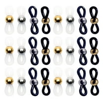 Qiysamall 40PCS Eyeglass Chain Ends Adjustable Eyeglass Holders Anti- Silicone Ends Retainer Connector Holder for Eyeglass Necklace Chain Strap, Assorted Color