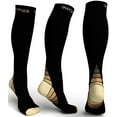 thumbnail image 1 of 2 Crescendo Beige - Calcetines de compresión para exteriores - L/XL, 1 of 4