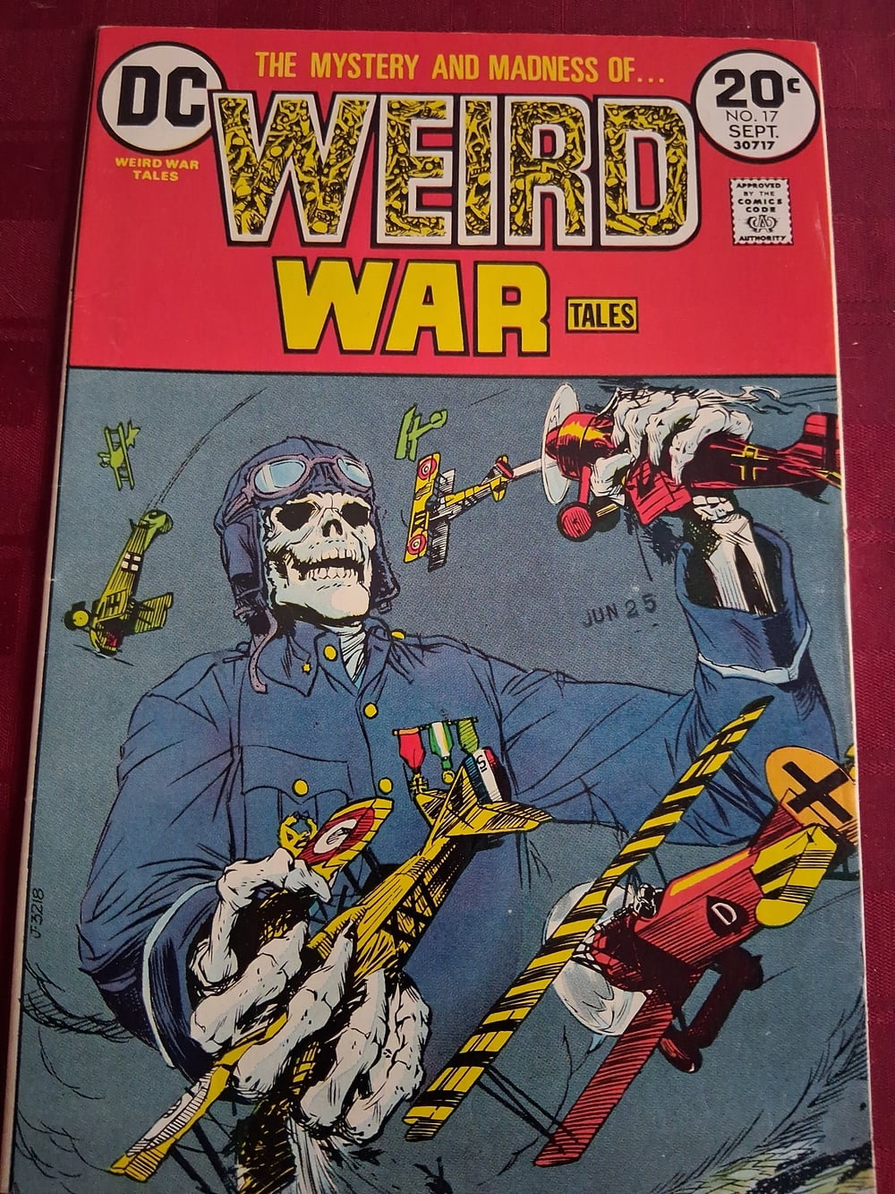Cover of Weird War Tales #17