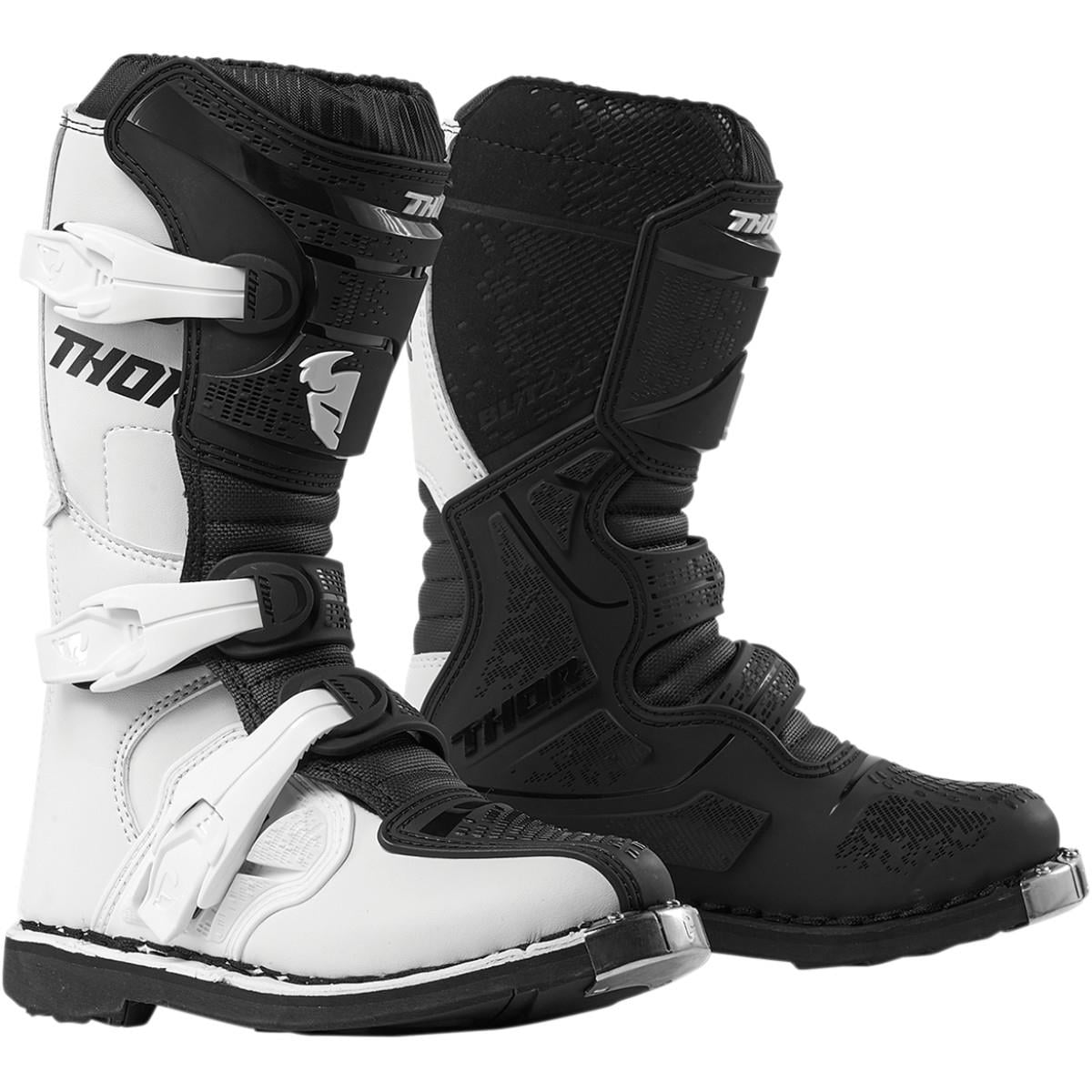 Thor Blitz XP Youth Boots (5, White 