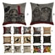thumbnail image 4 of Advancent Funda de almohada decorativa, decoración de Halloween, funda de almohada acogedora con patrón de calabaza, funda de cojín cuadrada para sofá, Decoración del hogar diecisiete SXYM42 Advancent HA060851-17B, 4 of 6