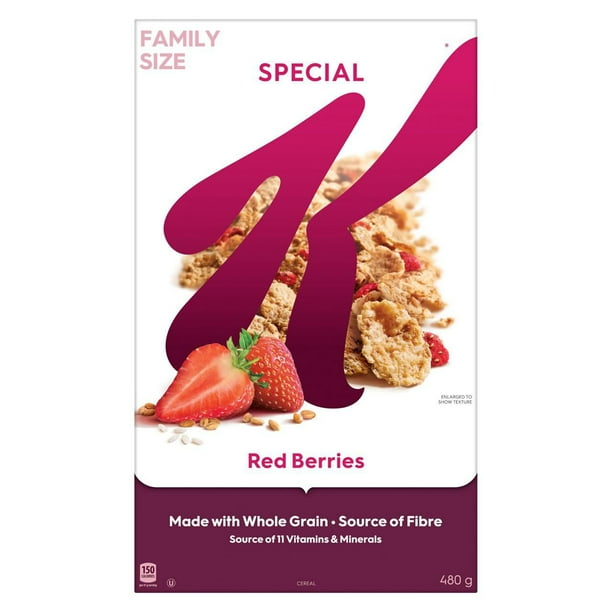 Kellogg's Special K Red Berries Cereal 480g, Family Size Walmart.ca