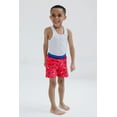 thumbnail image 5 of Marvel Spidey and His Amazing Friends Spider-Man UPF 50+ Rash Guard Swim Trunks Outfit Set Toddler, 5 of 5
