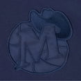 thumbnail image 4 of Men's Mitchell & Ness Navy Dallas Mavericks Hardwood Classics Tonal Pullover Hoodie, 4 of 5
