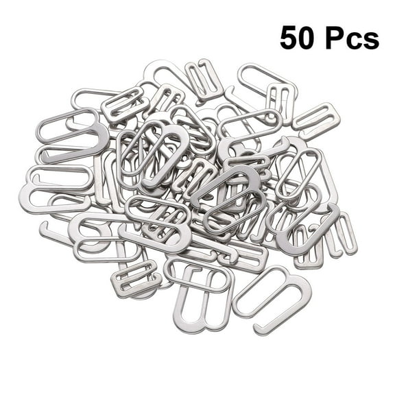 LEORX Bra Strap Adjusters 50pcs Clips Hooks Clasps to Conceal Straps for Women