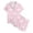 Pink2, variant on 2026 New Kids Printed Button Down Short Sleeve Pajama Set Cute Pattern Lapel Top and Elastic Waist Shorts Sleepwear for Girls(Pink,13-14 Years)