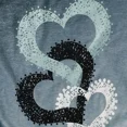 thumbnail image 2 of RWJDXD RWJDXD Ample et Confortable en Été 2024 T-Shirt à Manches Courtes Col Rond pour Femmes Motif Amour Haut T-Shirt Décontracté pour Femmes Mode Y2K Respirant Manches Courtes, 2 of 7