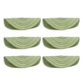 thumbnail image 3 of Manteles Individuales Tejidos 6 Piezas Redondos Trenzados BuyWeek, 3 of 14