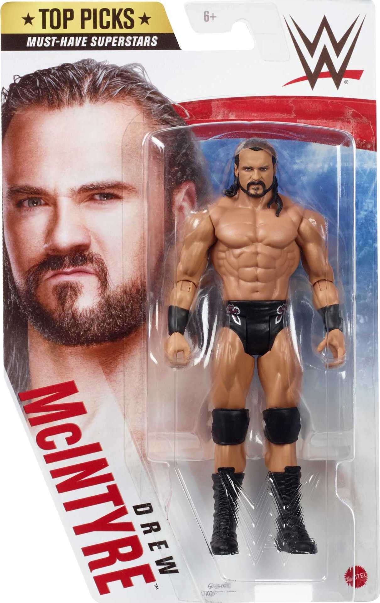 WWE top Picks Drew Mcintyre Action Figure, 6-in Collectible, Ages 6 Years & Older