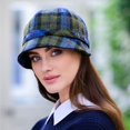 thumbnail image 2 of Ladies Mucros Weavers Irish Tweed Plaid Flapper Hat & Emily Bag Combo (772-2), 2 of 4