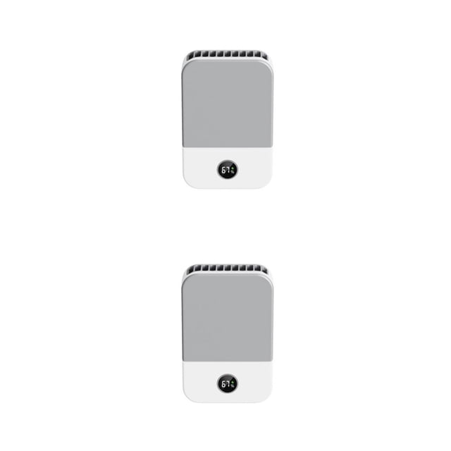 Monstrate Ventilador colgante para el cuello Ventiladores de refrigeración de aire manos libres ajustables USB Suministro de refrigeración de Type1 NO1