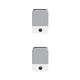 thumbnail image 4 of Ventilador USB recargable Matsuzay 3 velocidades color Blanco/Azul marino, 4 of 6