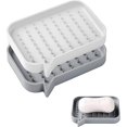 thumbnail image 1 of Pack Of 2 Silic Di, Dish With Drain, Silic H For Bath Er. Non-slip Dish For Bath Kit Counter, 1 of 4