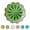 Cracks Deco, Emerald, variant on Ceramic Spoon Rest for Stove Top, Flower Cute Spoon Rest for Kitchen Counter, Cooking Spoon Holder for Kitchen Counter, Utensil Rest Spatula Rest Ladle Holder Tong Rest, 1 PC (Cracks Deco, Pink)