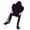 Purple, variant on lanema Lovely Cuttlefish Hat Headwear with Tassels For Stage Shows Family Gatherings