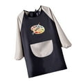 thumbnail image 2 of simhoa Multifunction Kids Painting Apron Palettes Pattern Washable Long Sleeve Painting B, 2 of 7