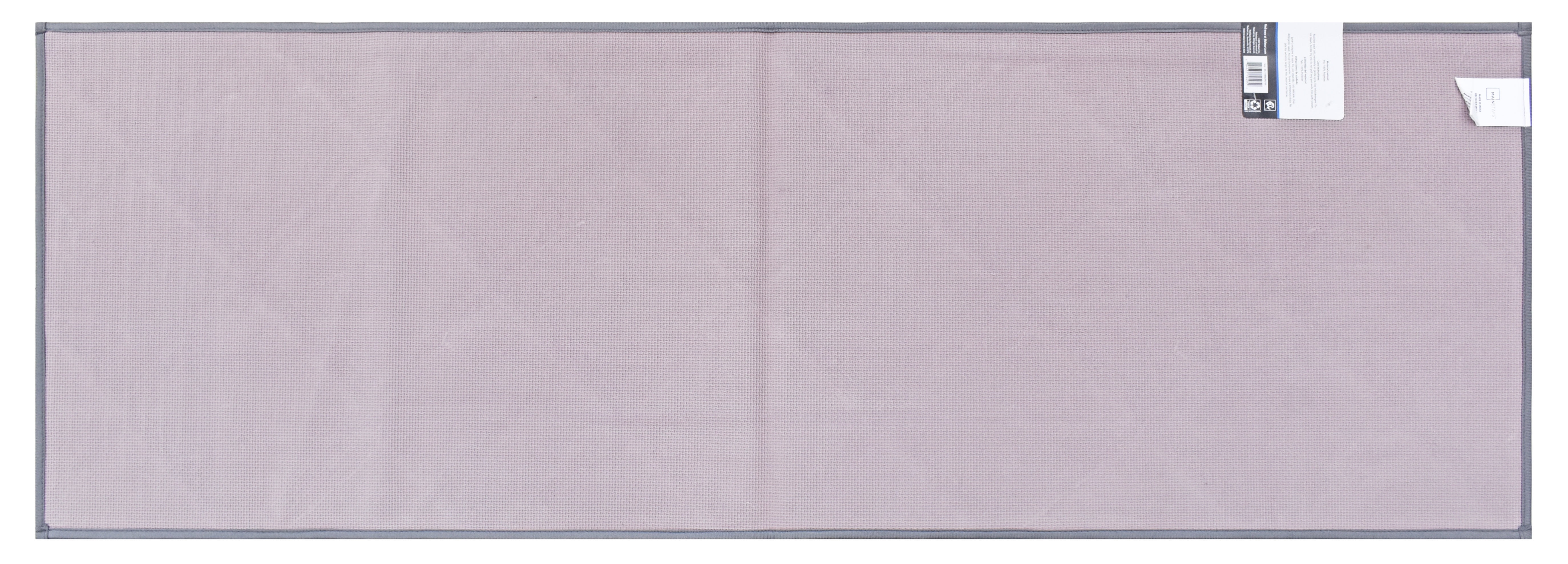 Mainstays Diamond Plush Grey Indoor 20" x 60" Runner Rug