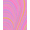 Pink, Pattern 3, variant on ODIKA 4'x6' Machine Washable Non-Slip Area Rug, Cascading Bands Jubilee Design High Traffic Rug, Pink, 702947