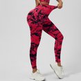 thumbnail image 2 of Women Tie Dye High Waisted Butt Lifting Leggings Tummy Control Squat Proof Yoga Pants Soft Stretch Quick Dry Workout Running Athletic Gym Pants, 2 of 6