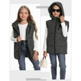 thumbnail image 6 of YunPes Boys Down Vest Boys Girls Lightweight Waistcoat Stand Collar Light Cotton Jacket Children's Vest Vest Girls down Sweater Jacket, 6 of 7