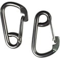thumbnail image 2 of 2PK SandShark Carabiner Clips 5/16" (8mm) - Stainless Steel Clip for Boat Lines, 2 of 5