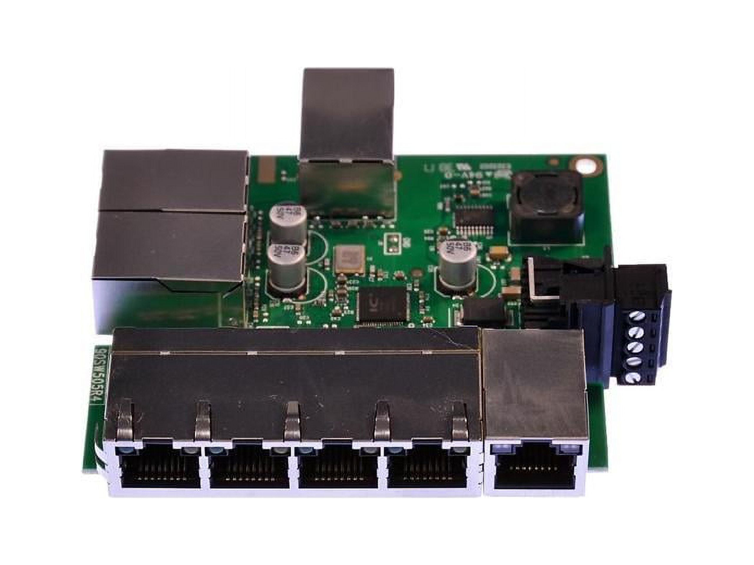 Brainboxes Industrial SW-108 Embeddable 8 Port Ethernet Switch