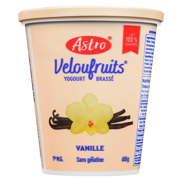 Astro® Smooth ‘n Fruity® Vanilla Yogurt, 650 g